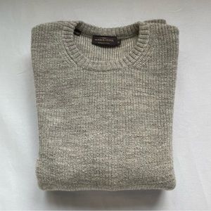 $198 RODD & GUNN Alpaca/Merino wool blend men’s medium gray crewneck sweater